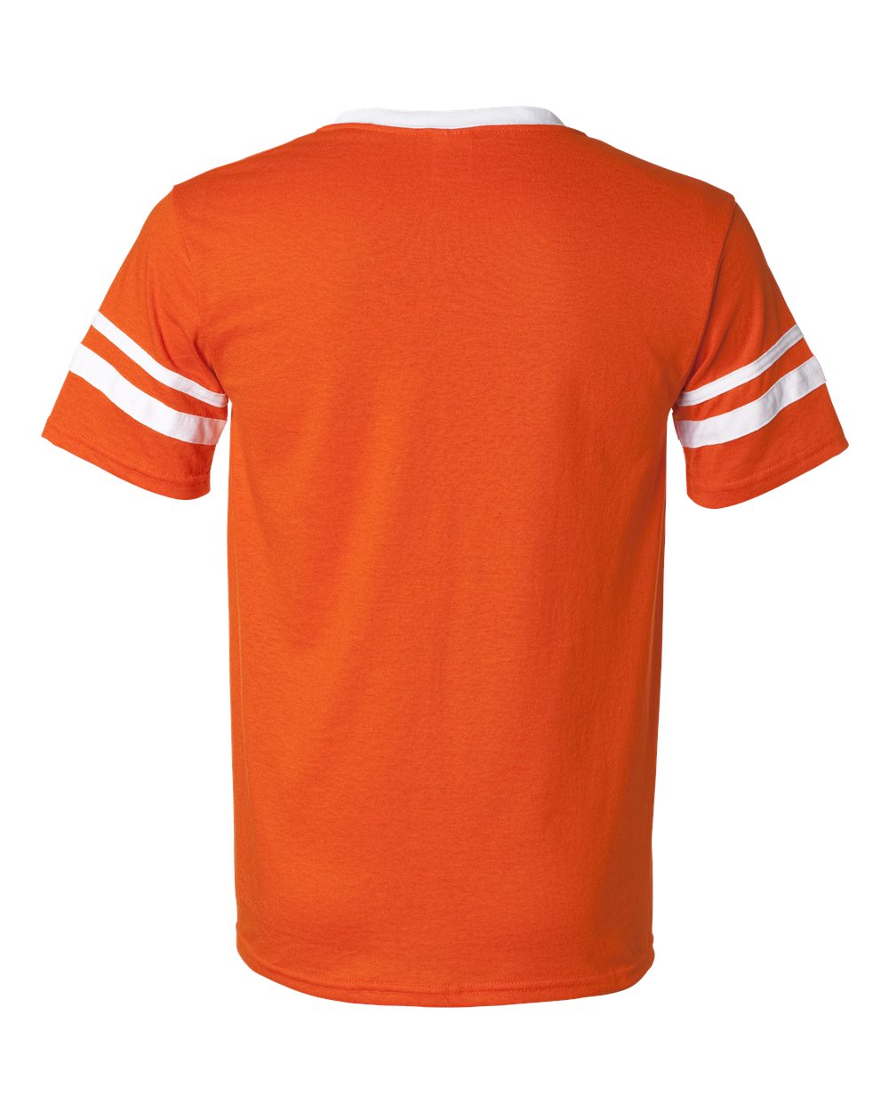 V-Neck Jersey with Striped Sleeves - 360 90