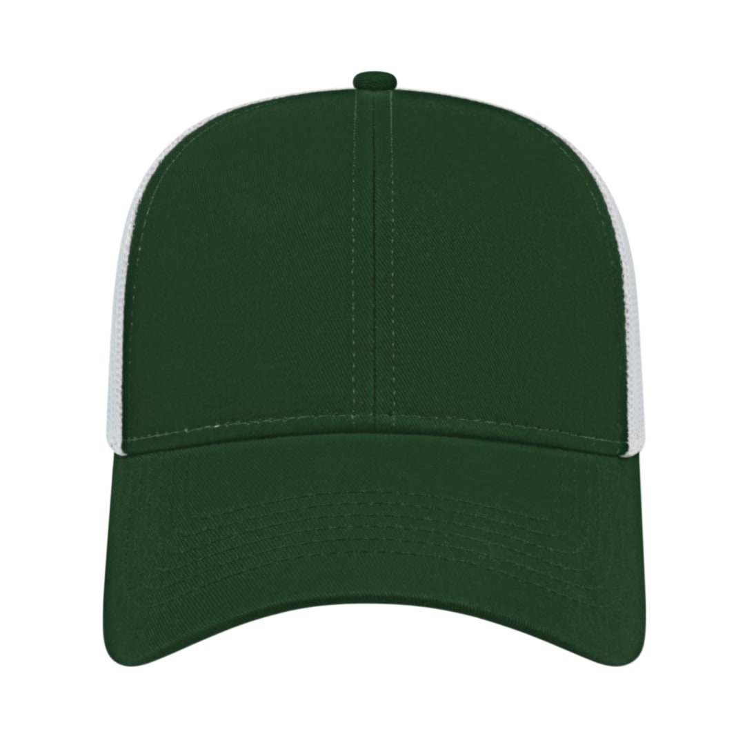 Cap America Two-Tone Trucker Mesh Back Cap 324