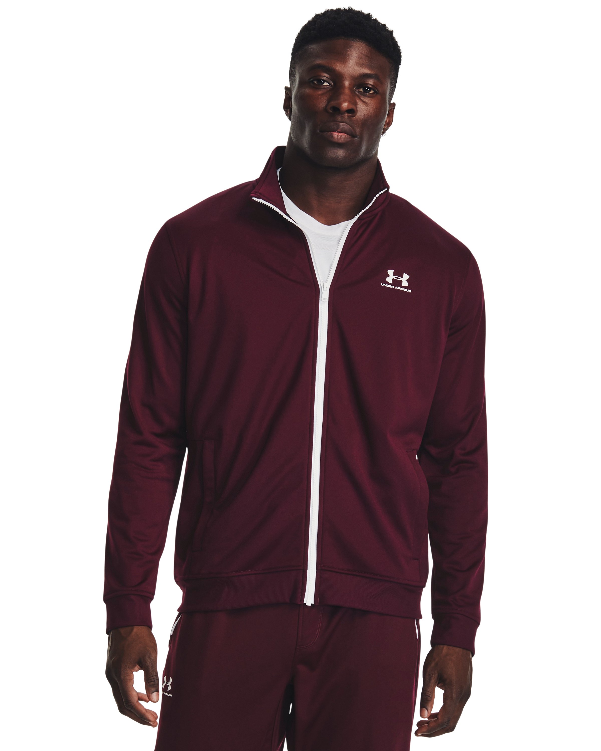 UA Sportstyle Tricot Men's Jacket 10
