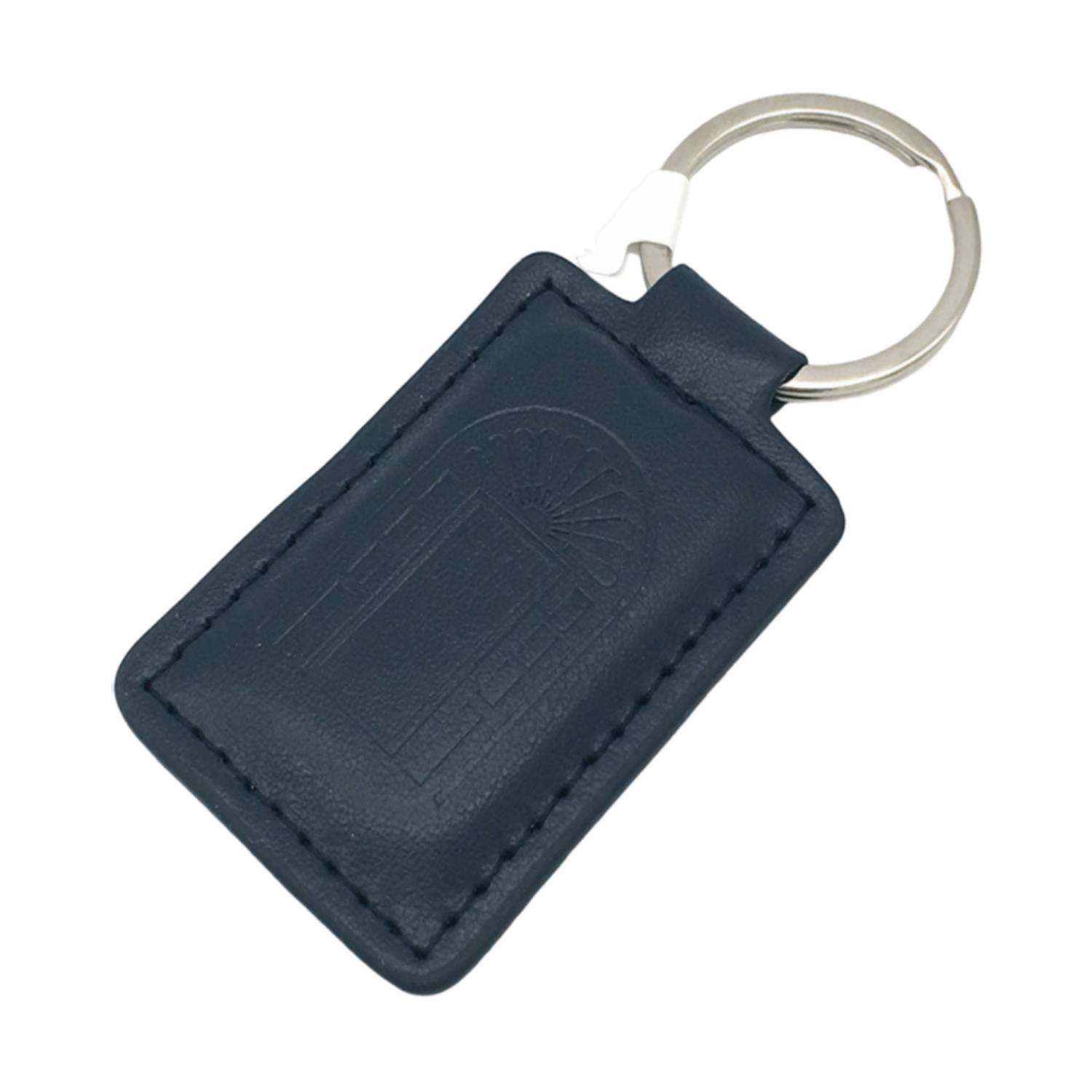 PU Leather Rectangular Keychain 1