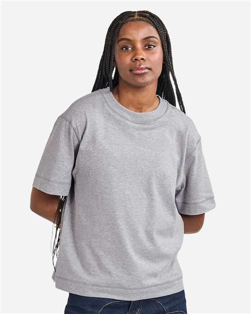Unisex Heavyweight Cotton Mid-Length Tee - 13ML0 39