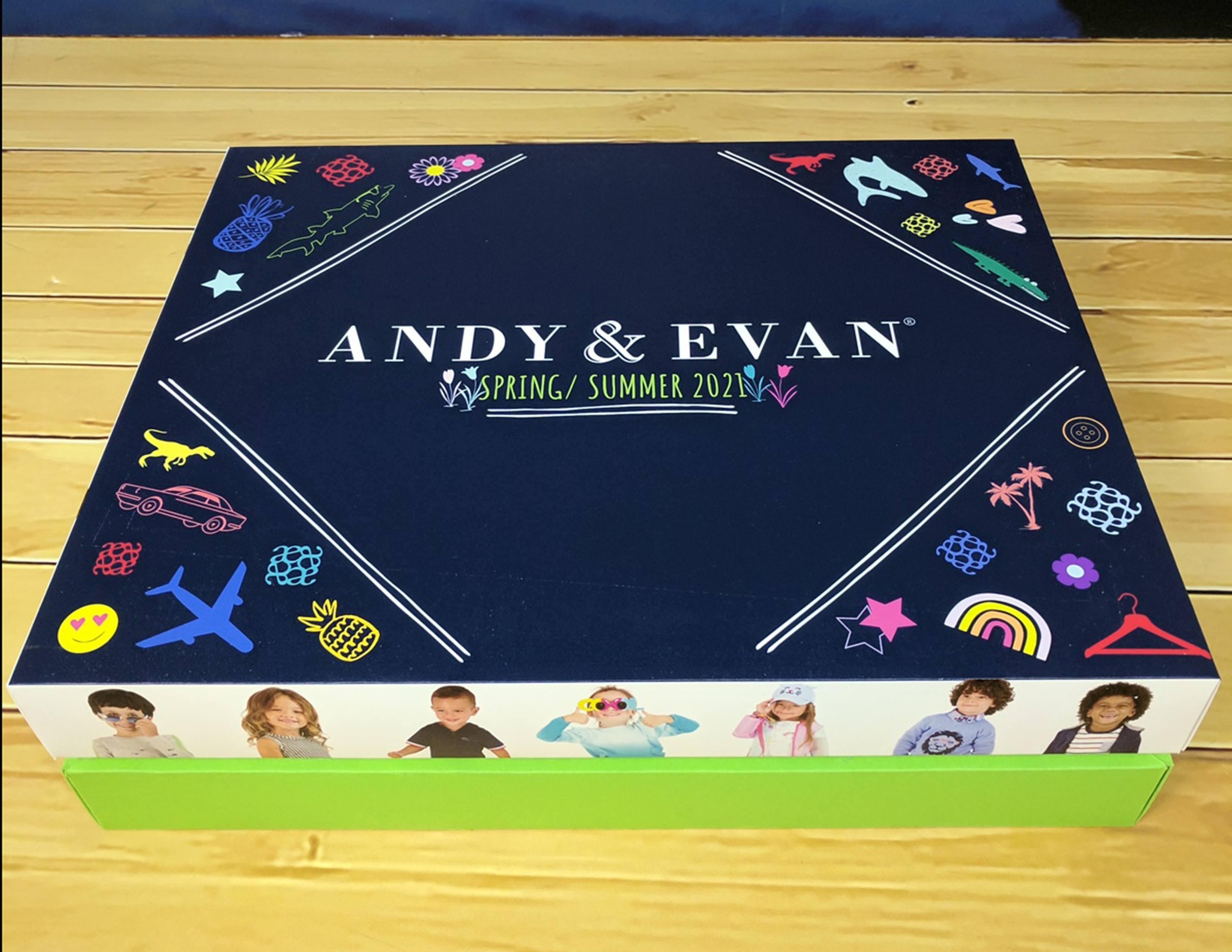 Custom Printed Full Color 2-Piece Soft Touch Luxury Gift Box - 13x3.5x3 14