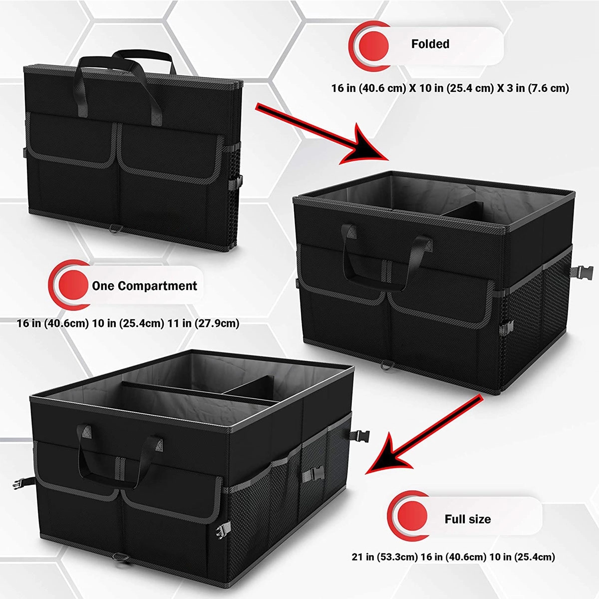 Large Car Trunk Organizer 5