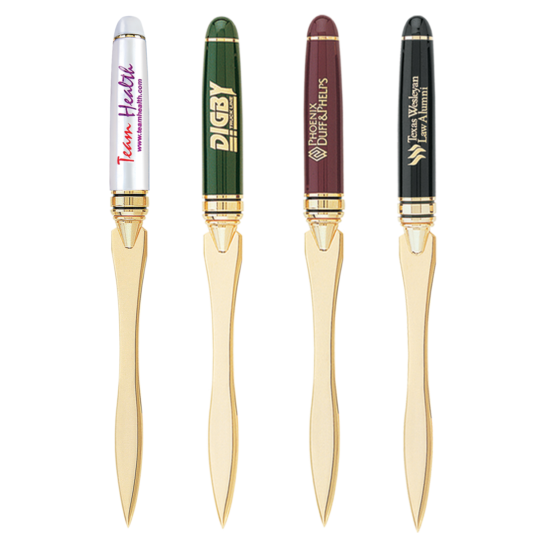 Premade Triple Pen Set with Danish-I Pens and Letter Opener 5