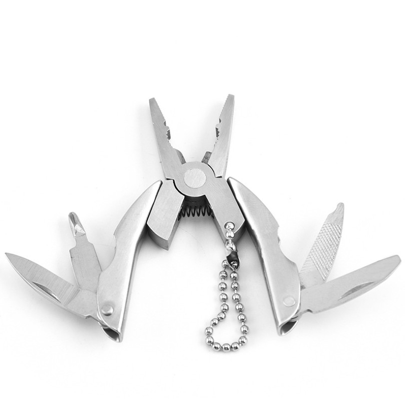 Portable Multi-Tool Folding Pliers with Key Chain 1