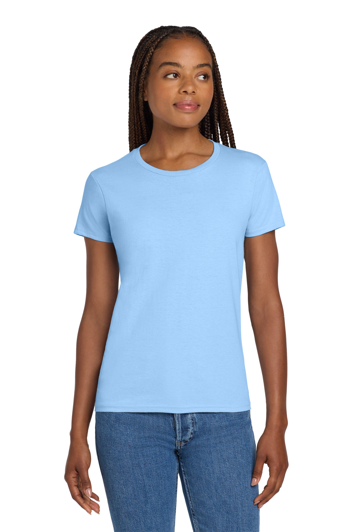 Gildan Women's Ultra Cotton 100% US Cotton T-Shirt. 2000L 11