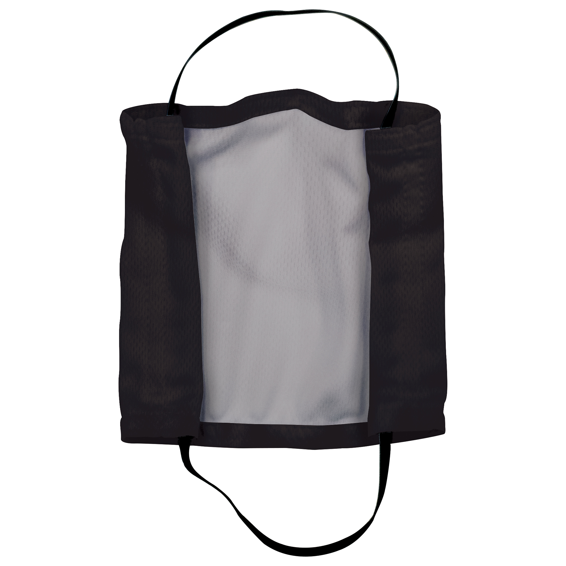 Black Microfiber Face Cover 7