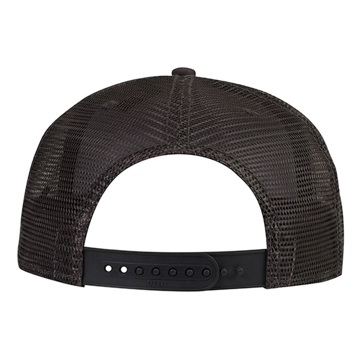 OTTO CAP® OTTO SNAP 5 Panel Pro Style Mesh Back Trucker Snapback Hat 33