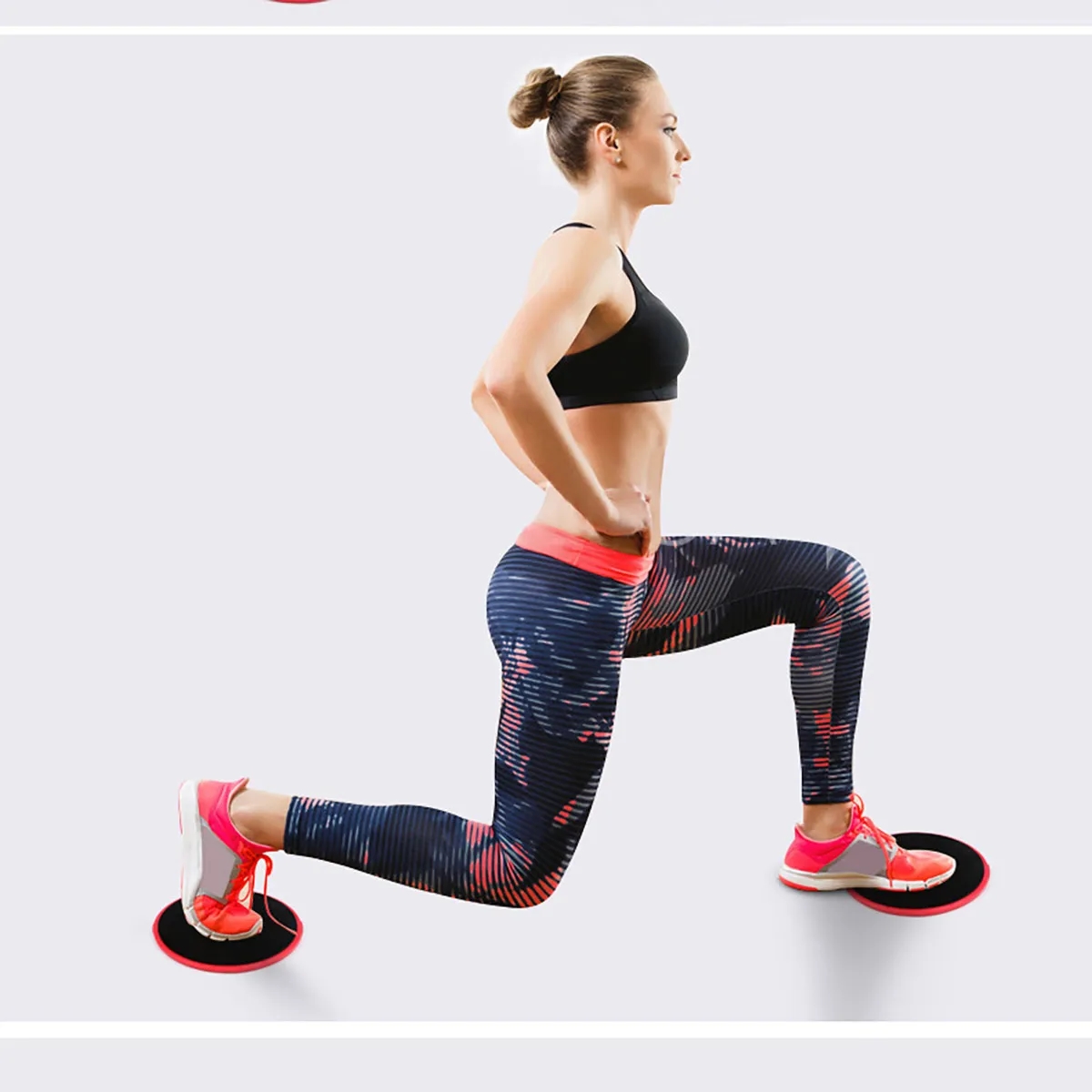 Portable Exercise Core Sliders Dual Sided Gliding Discs 5