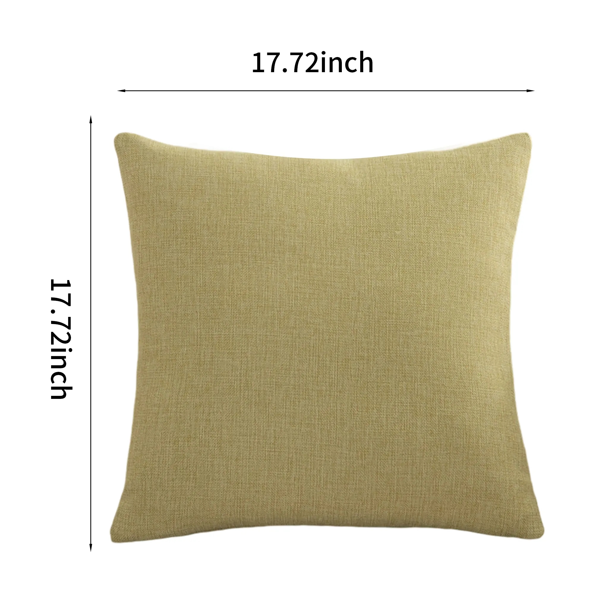 18 Inch Linen Pillow Cover Breathable 4