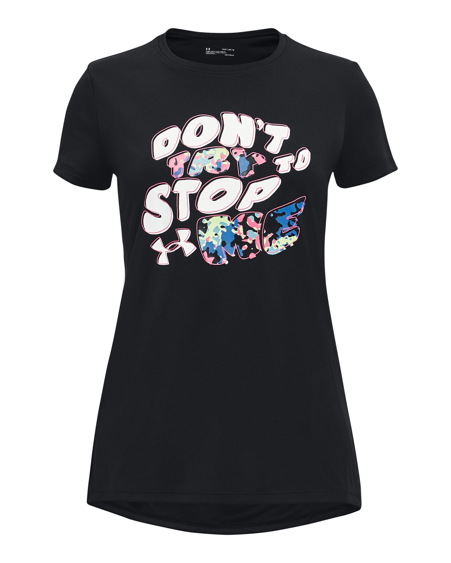 Girls' UA Tech Cant Be Stopped Short Sleeve  3