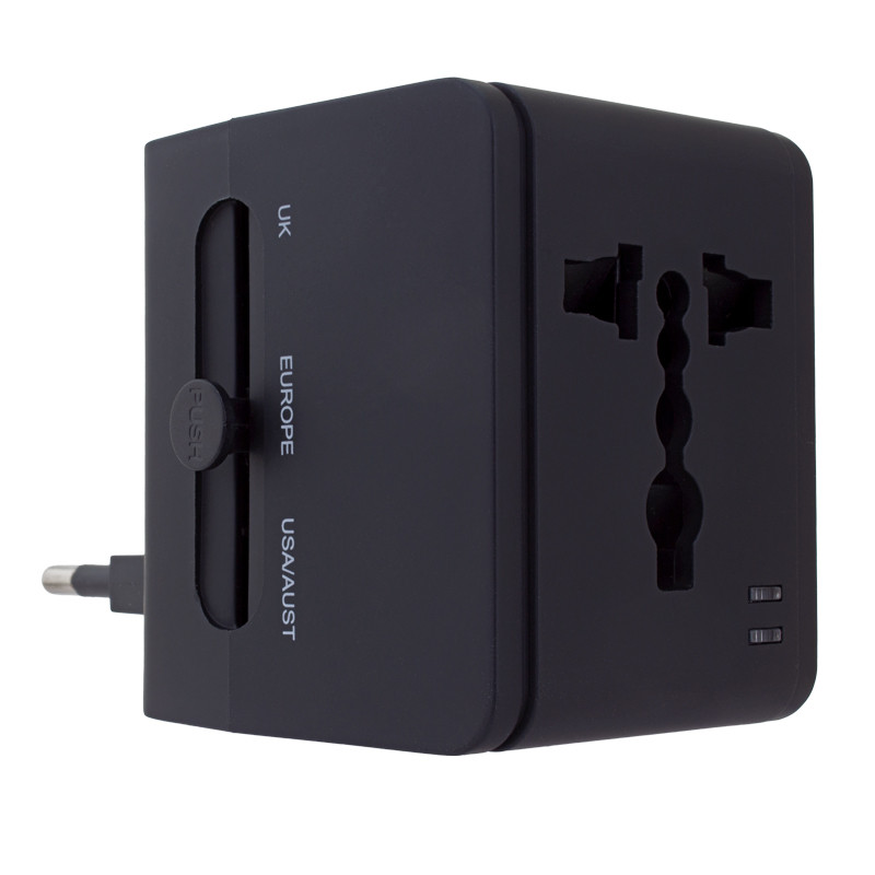 20W Universal Travel Adapter with Type-C 4