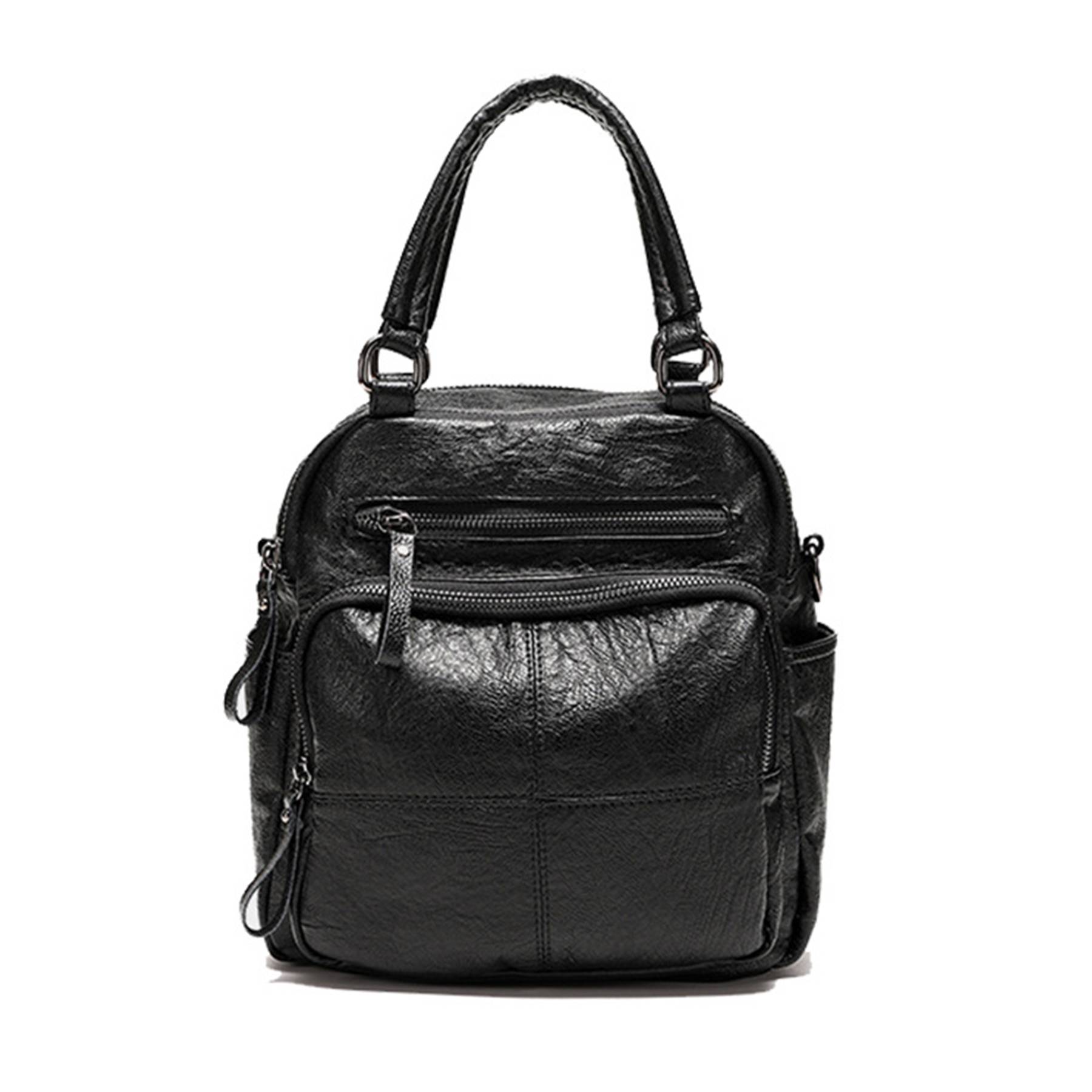 PU Leather Backpack for women 3