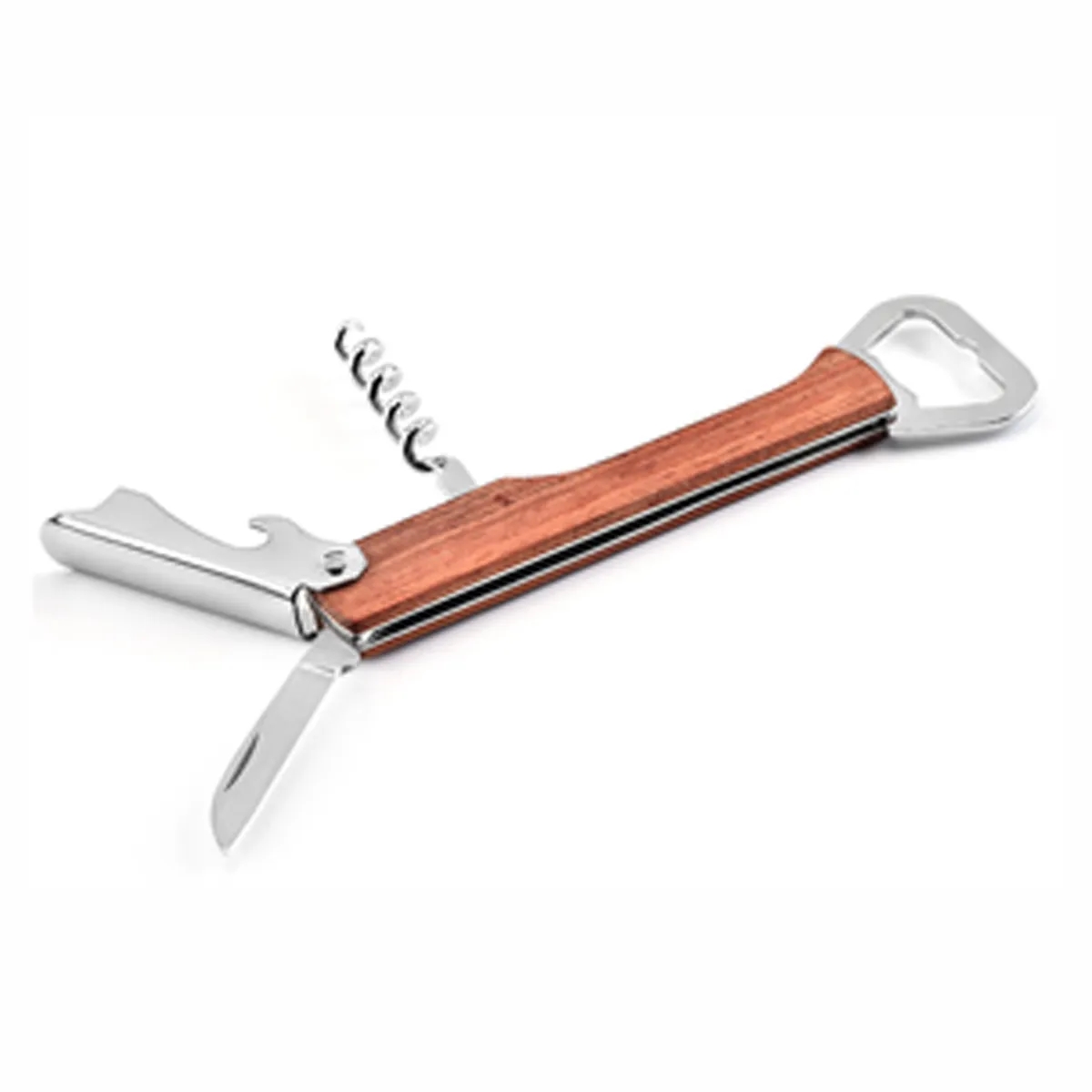 Customizable Mini Wine Bottle Openers With Rosewood Handle 4
