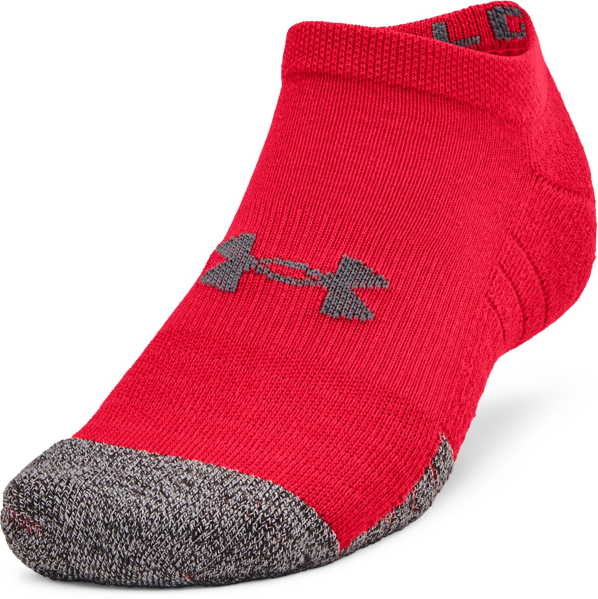 HeatGear Adult No Show Socks 3-Pack 4