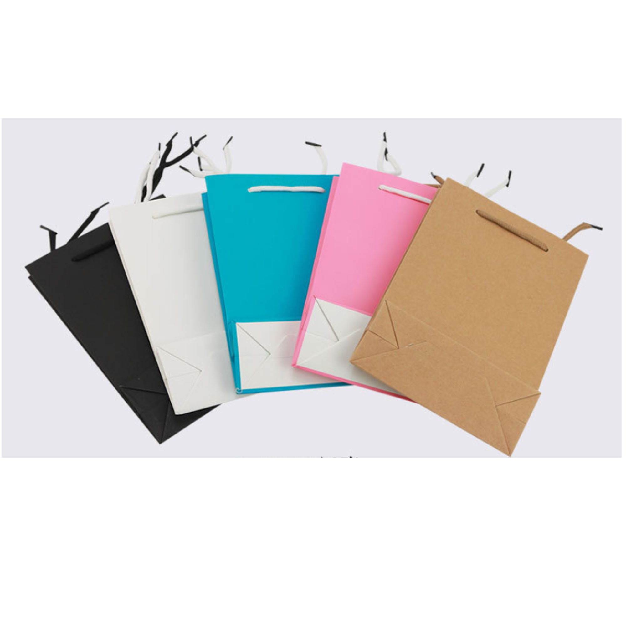 Durable Kraft Paper Bags for Retail and Gifts 2