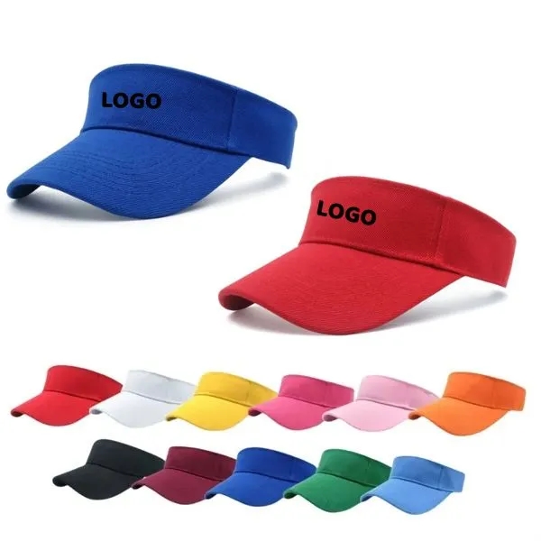 Cotton Visor Golf Cap with Lightweight Competition Hat 14