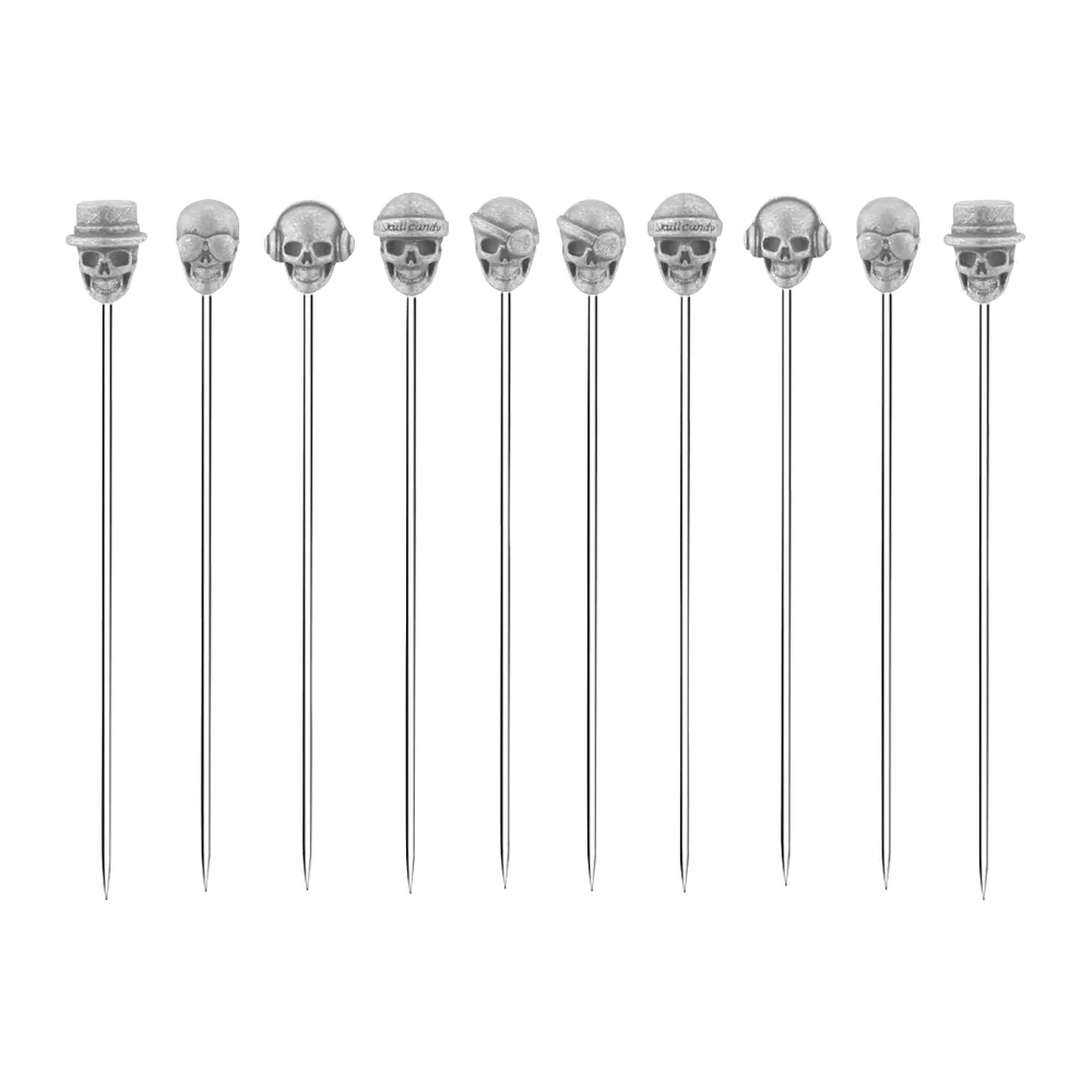 Custom Molded Stainless Steel Cocktail Picks 11