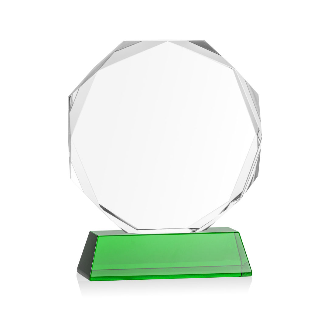Acadian VividPrint™ Award on Newhaven Base - Green 7