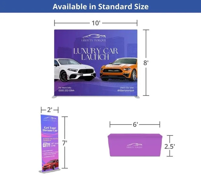 20ft Booth Tradeshow Display Package 8