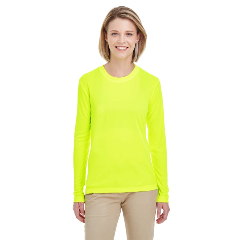 UltraClub Ladies' Cool & Dry Performance Long-Sleeve Top 4