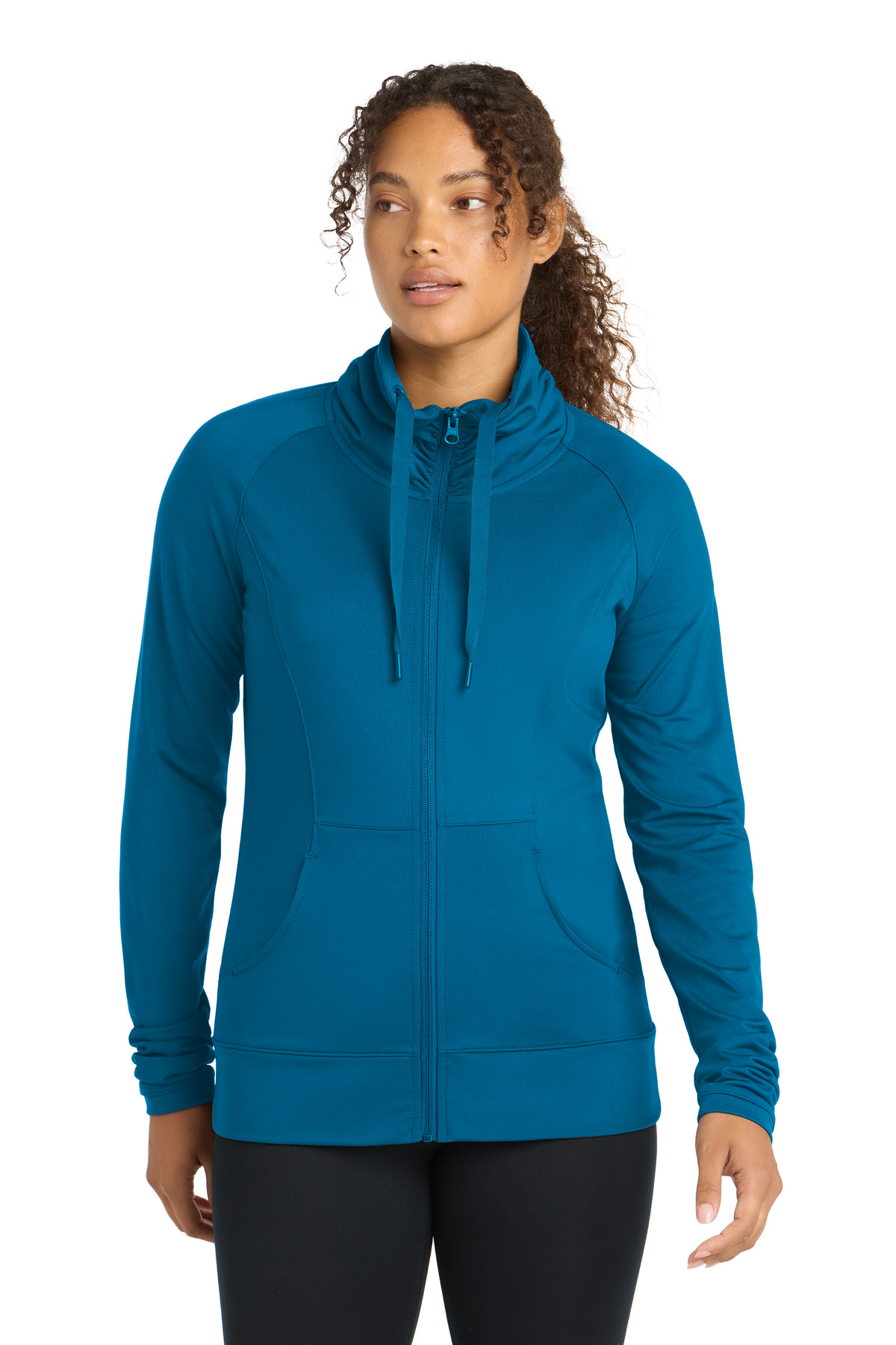 Sport-Tek Women's Sport-Wick Stretch Full-Zip Jacket. LST852 24