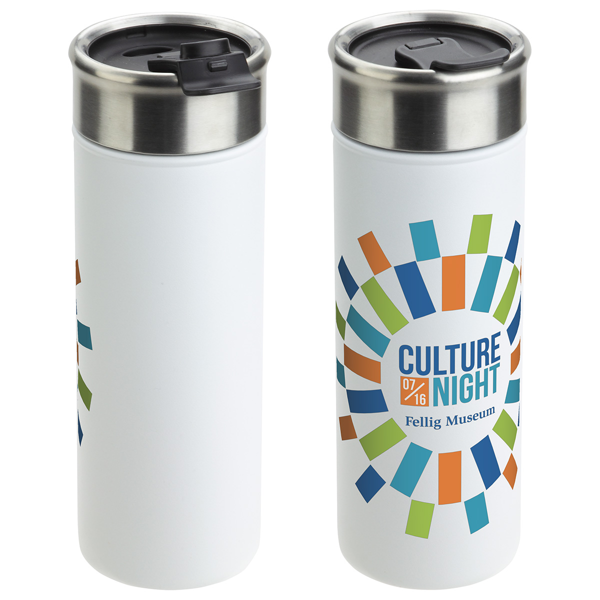 Solari 18 oz Copper-Lined Powder-Coated Insulated Tumbler 36