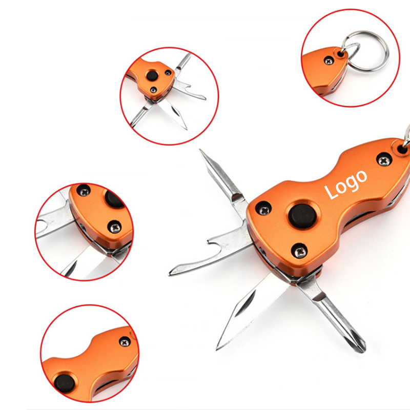 Stainless Steel Key Chain Pocket Multi-Tool 2