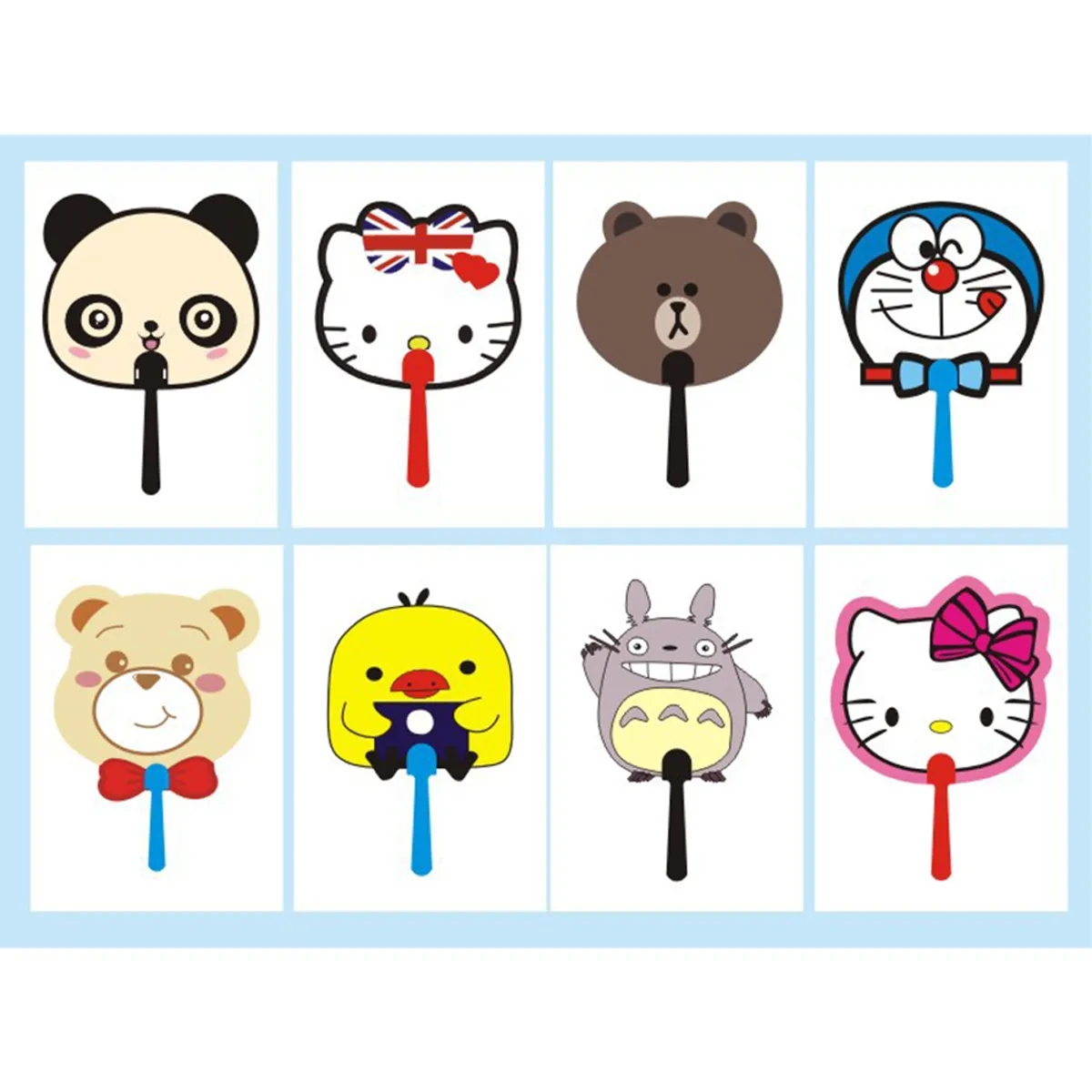 Printed Custom-Made Souvenir Promotional Hand Fan 4
