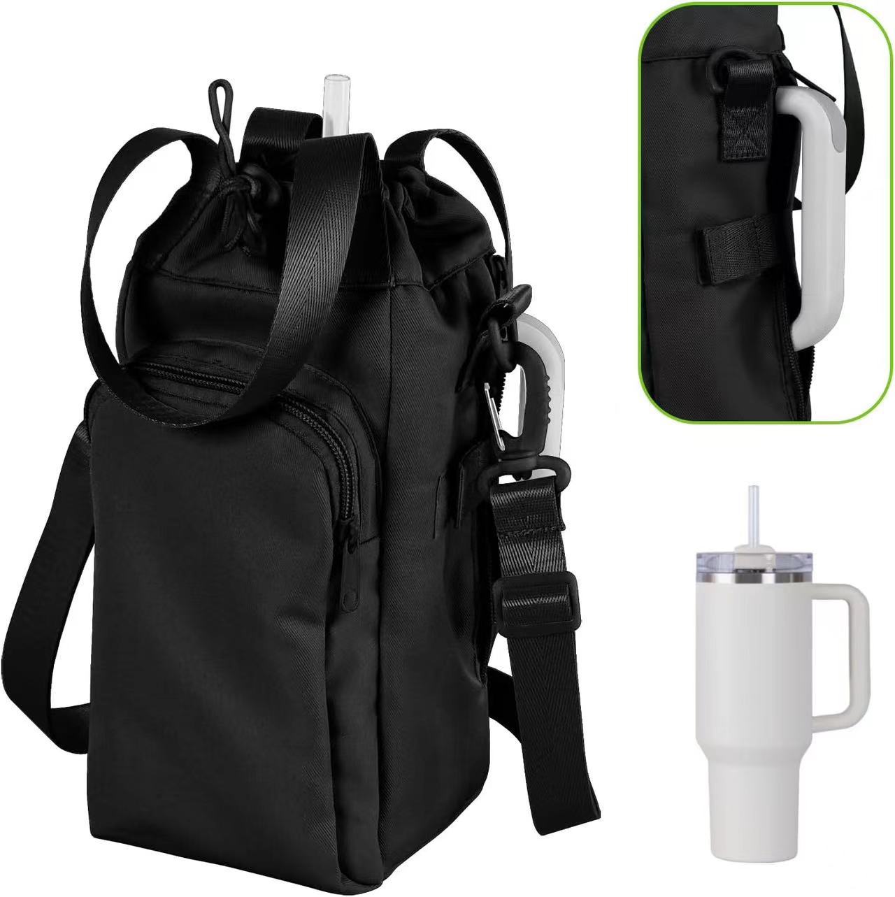 Water Bottle Holder with Strap 2
