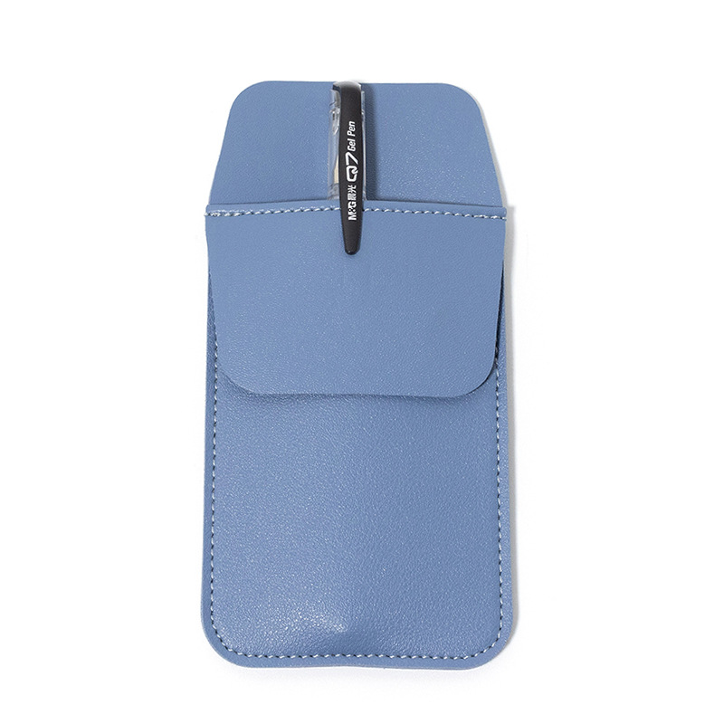 PU Leather Pocket Protector for Men Shirt Lab Coats 4