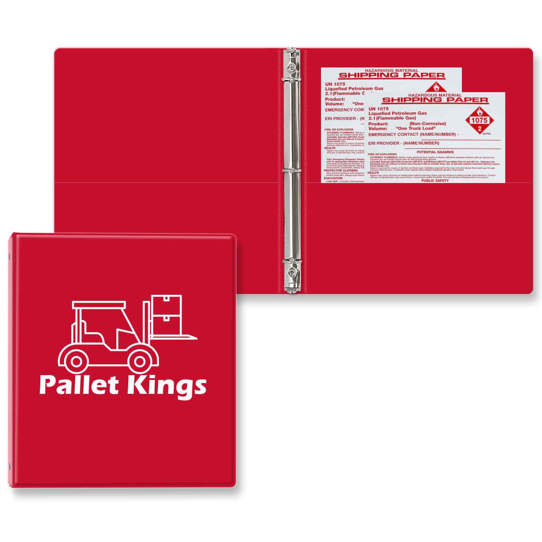 3/4" Classic Round Ring Binder 10