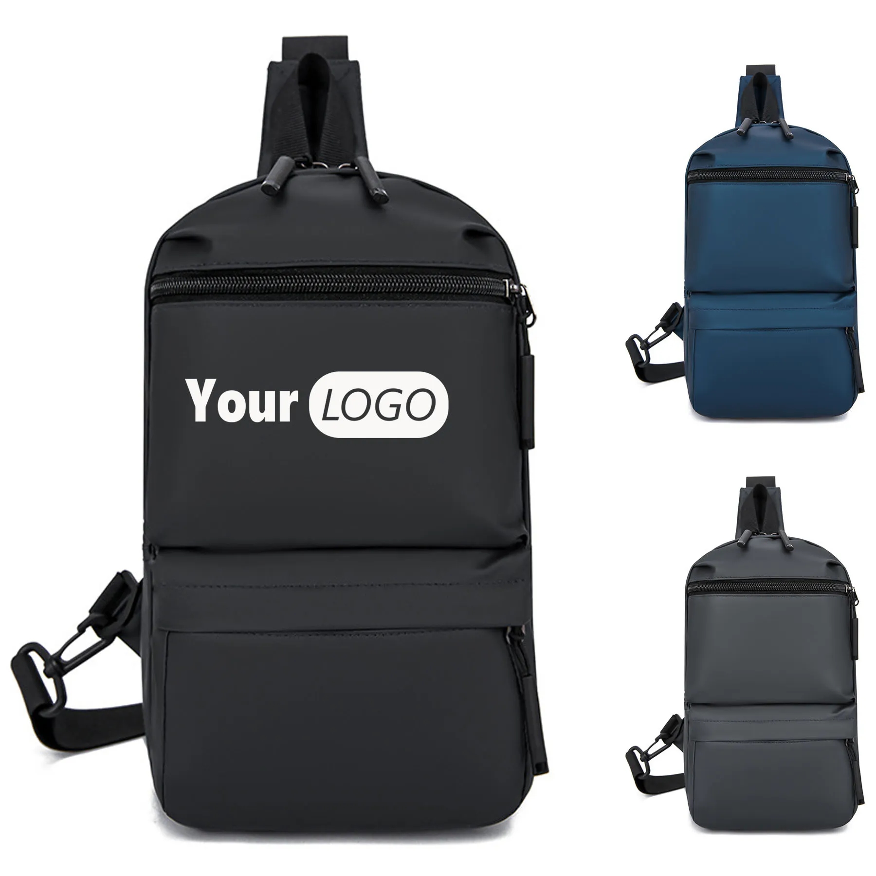 Men's Casual Large Capacity Chest Bag 8