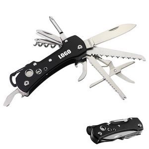 Multi Functional Knife With Tool Kit Stainless Steel 17