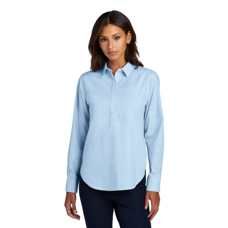 Mercer+Mettle Women's Long Sleeve Modern Oxford Shirt 4
