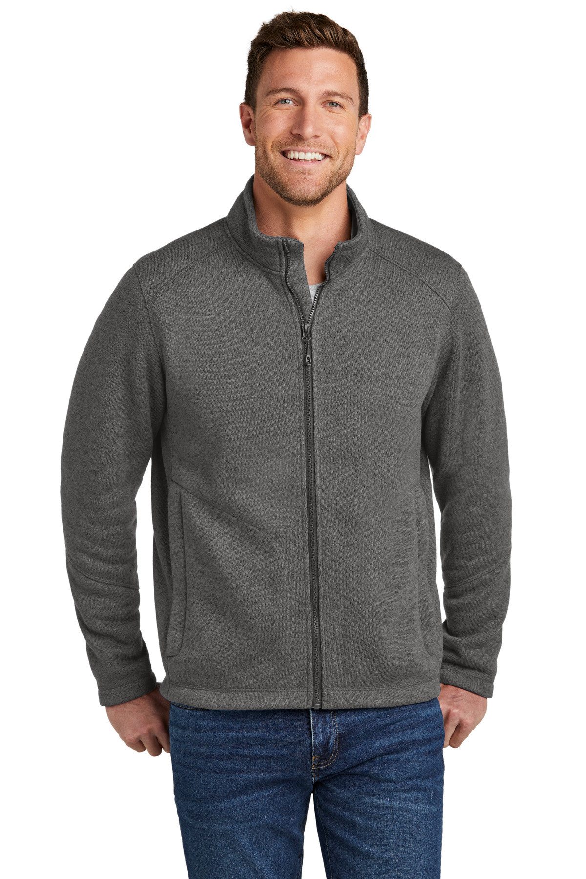 Port Authority® Arc Sweater Fleece Jacket 12