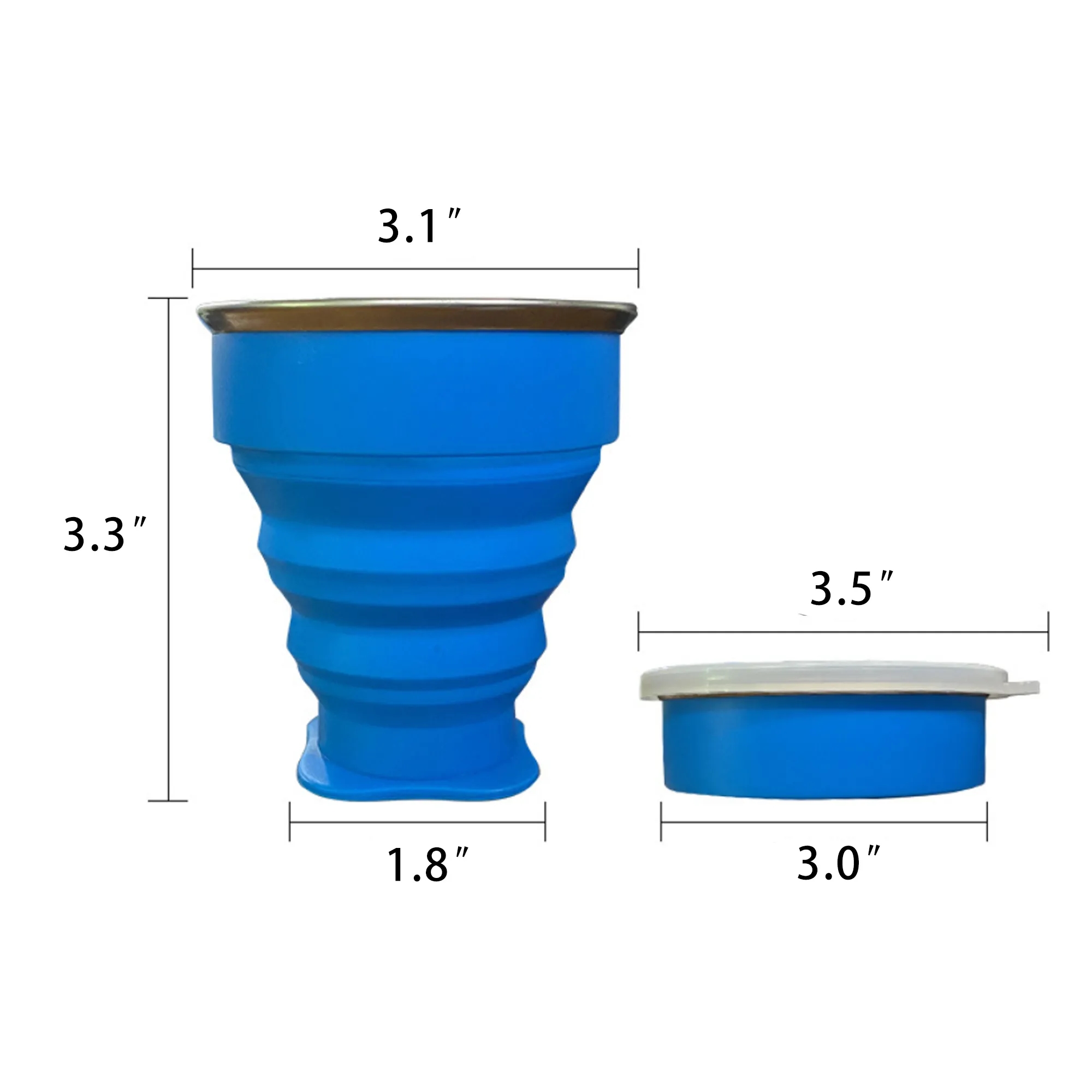 Multifunctional Travel Foldable Cup 4