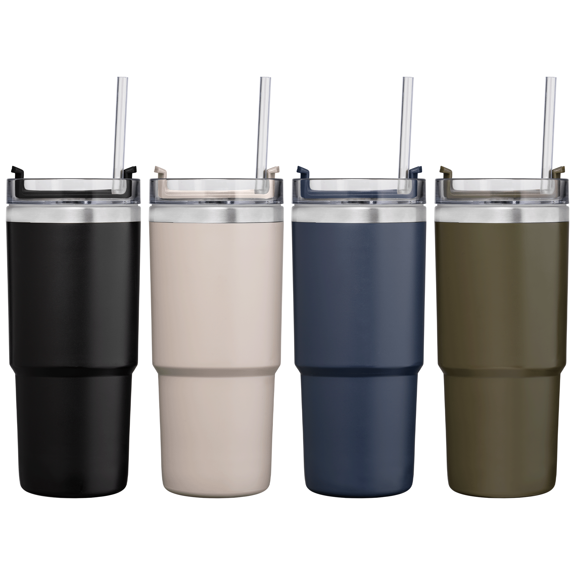 Rime Recycled Stainless Steel Double Wall Leakproof  Straw Tumbler - 25oz 13