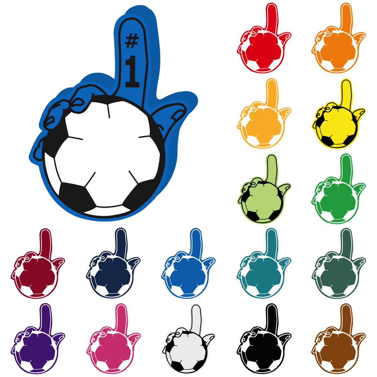 Soccer Ball Hand 17