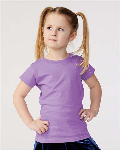 Toddler Girls Fine Jersey Tee - 3316 37