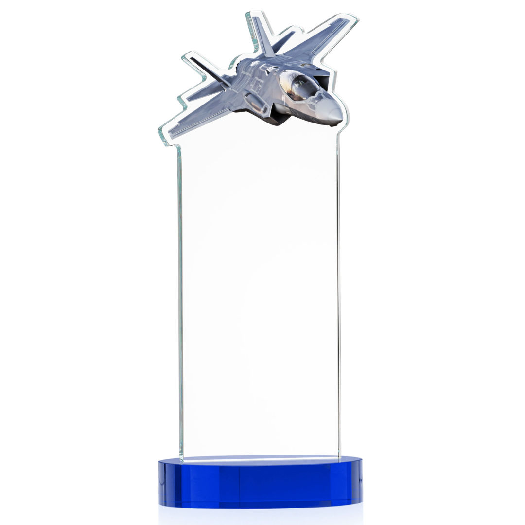 Top Gun Award on Alberton Base - Blue 2