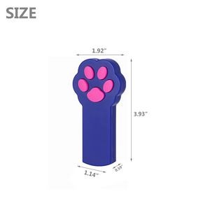 Paw Shaped Pet Toy Laser Pointer 32