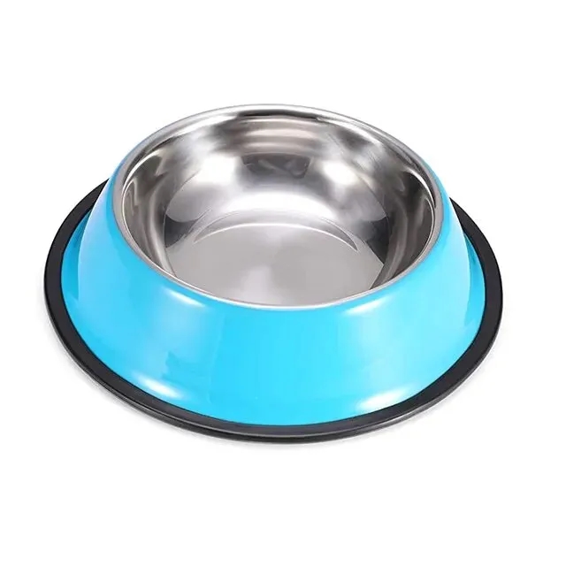 Stainless Steel Pet Dog Bowls 4