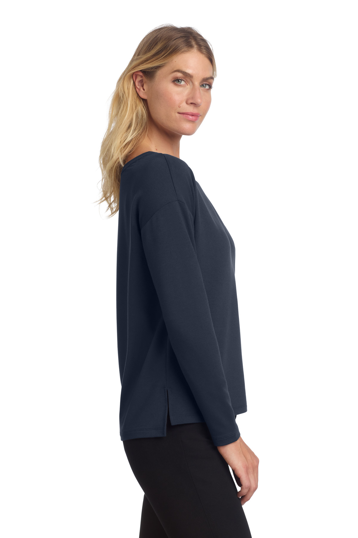 Mercer+Mettle Women's Stretch Drop Shoulder Pullover MM3013 9