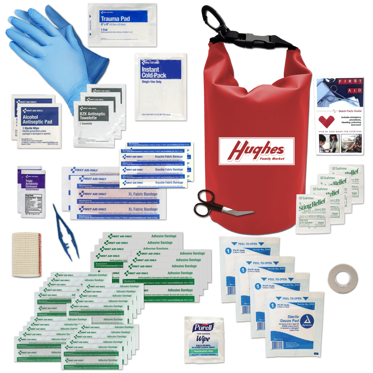 2.5L Drybag Waterproof First Aid Kit 6