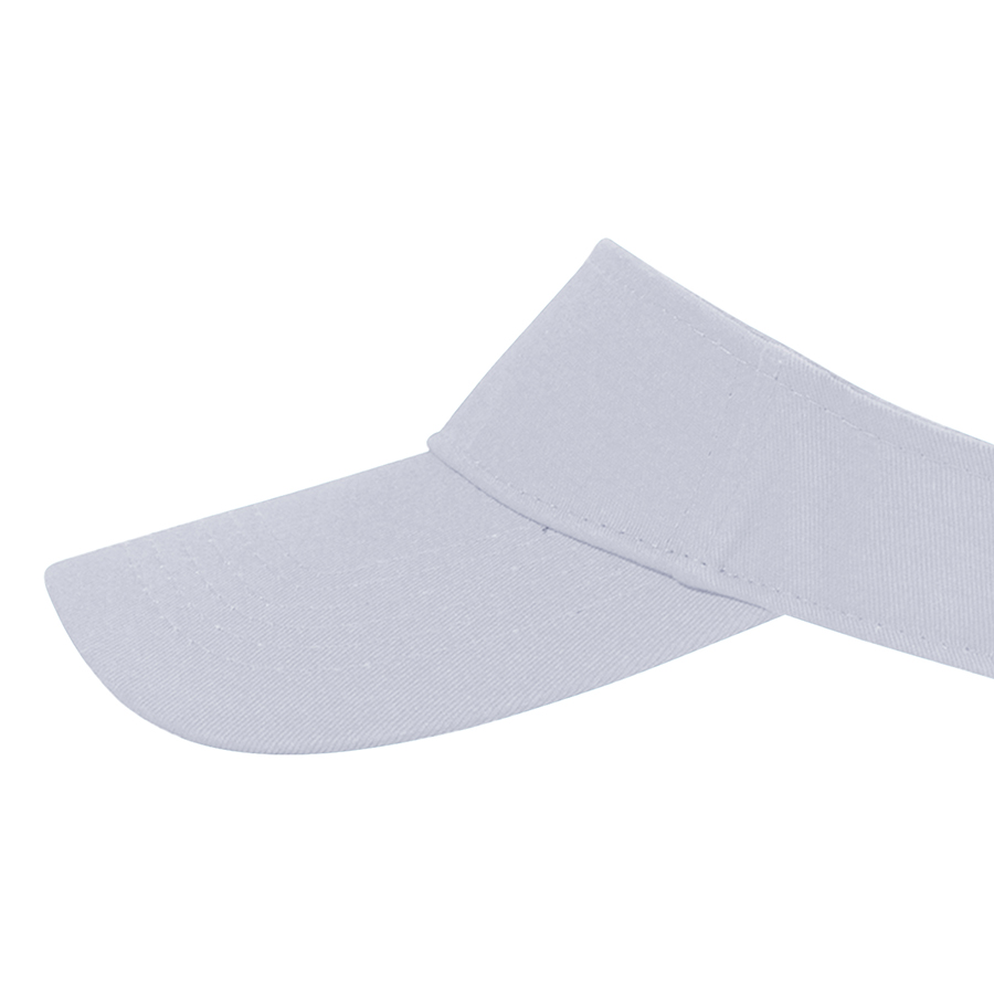 Stock Solid Color Cotton Visor 9