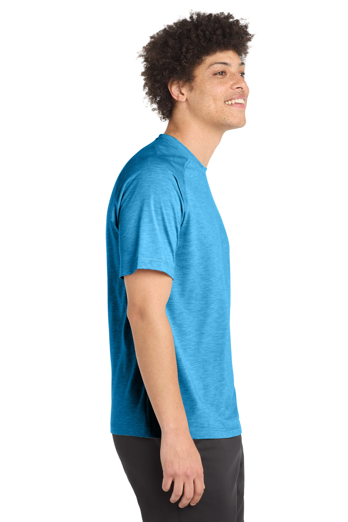 Sport-Tek PosiCharge Tri-Blend Wicking Raglan Tee. ST400 80