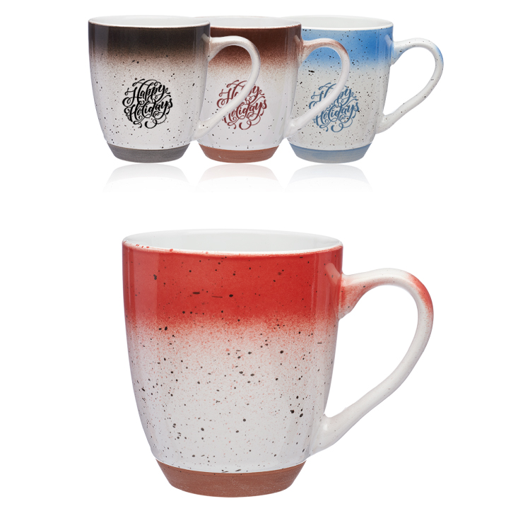 15 oz. Fade and Speckle Bistro Ceramic Mug 4