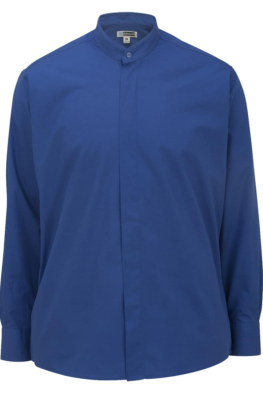Banded Collar Mens Shirt 4