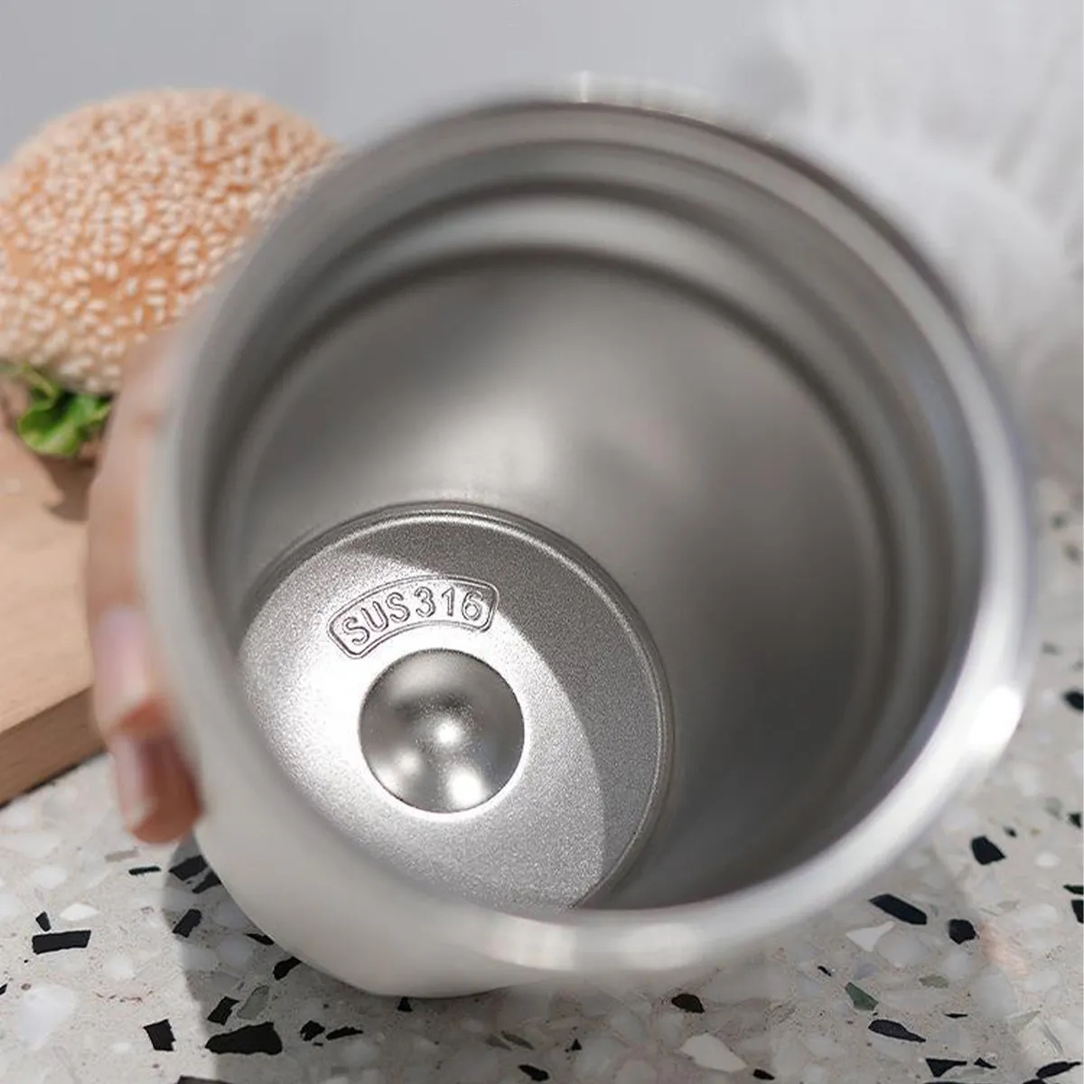 16oz 316 Stainless Steel Insulated Coffee Mug 5